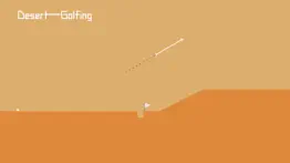 desert golfing iphone screenshot 1