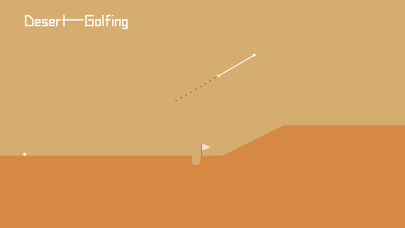 Desert Golfing screenshot 1