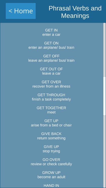 Phrasal Verbs 1