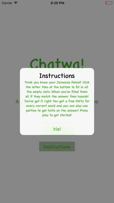App screenshot