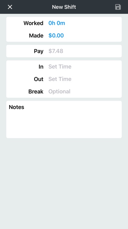 Clock In/Out for Work- Shift Tracker for your Job