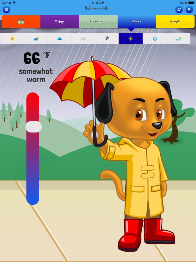Kid Weather Screenshot