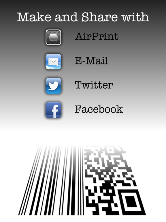 Screenshot #4 pour Bar / QR Code Maker