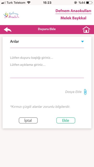 How to cancel & delete Defnem Anaokulları from iphone & ipad 4