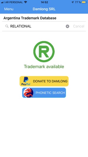 Trademark Exists Argentina(圖3)-速報App