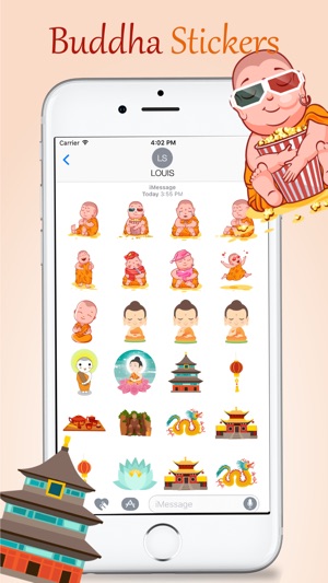 Buddha Stickers!(圖2)-速報App