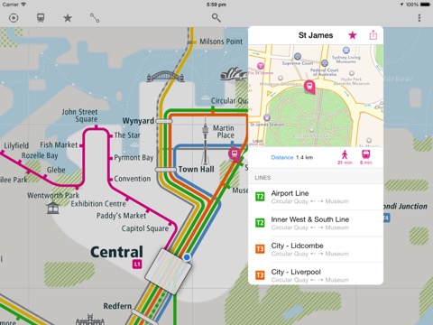 シドニー路線図 Liteのおすすめ画像2