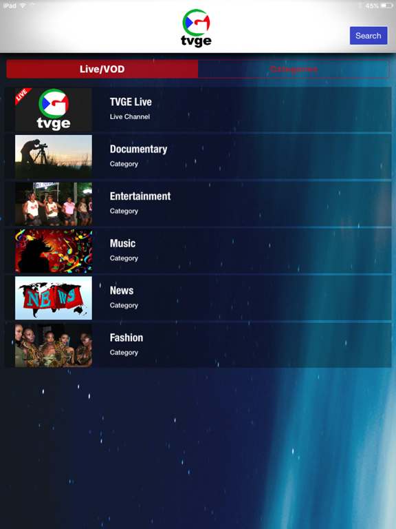 Screenshot #4 pour TVGE Live