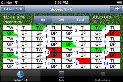 Soccer: Is Stat Your Game screenshot 2