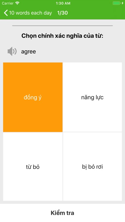 Học từ vựng Tiếng Anh