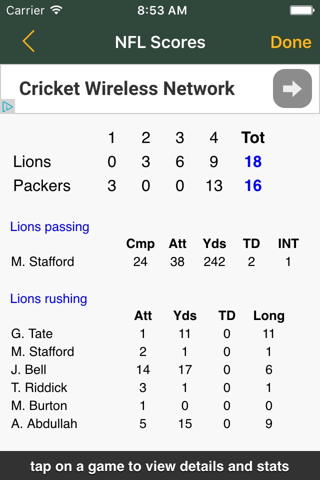 Football News - Packers screenshot 2