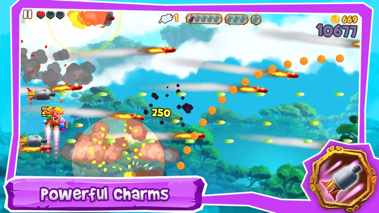 SkyLand Rush - Air Raid Attack screenshot-5