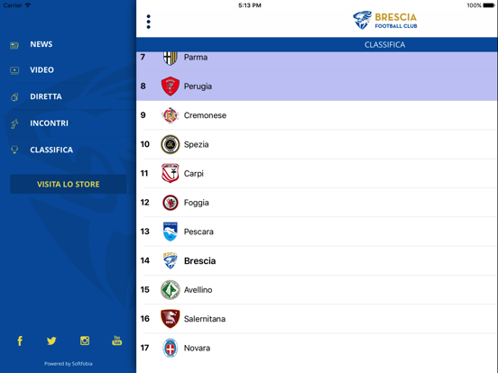Screenshot #5 pour Brescia Calcio L'App ufficiale
