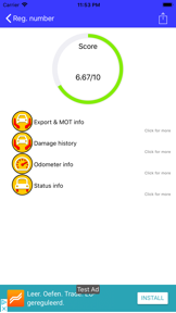 Car Check App screenshot