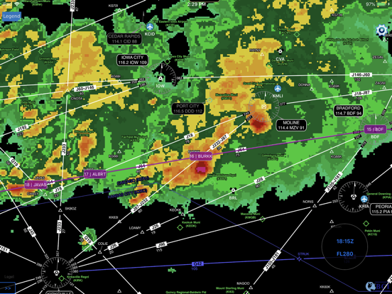 FlightWx iPad screenshot 5 - Weather app