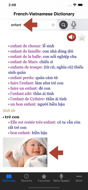 French-Vietnamese Dictionary(圖5)-速報App