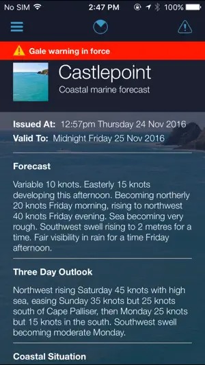 MetService Marine screenshot 4