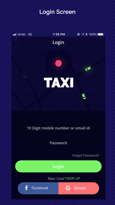 Screenshot #1 pour Taxi 24|7