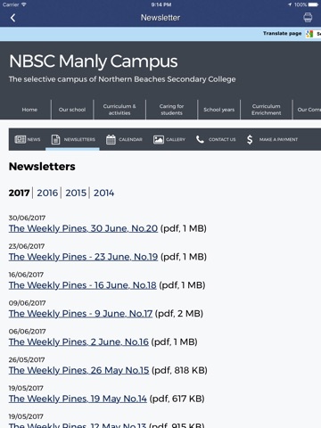 NBSC Manly Campus screenshot 3