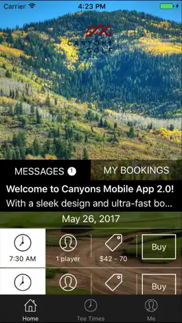 Game screenshot Canyons Golf Tee Times mod apk