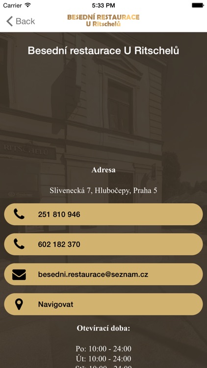 Besední restaurace u Ritschelů screenshot-4