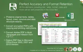 pdf to excel ocr converter pro iPhone Captures Décran 4
