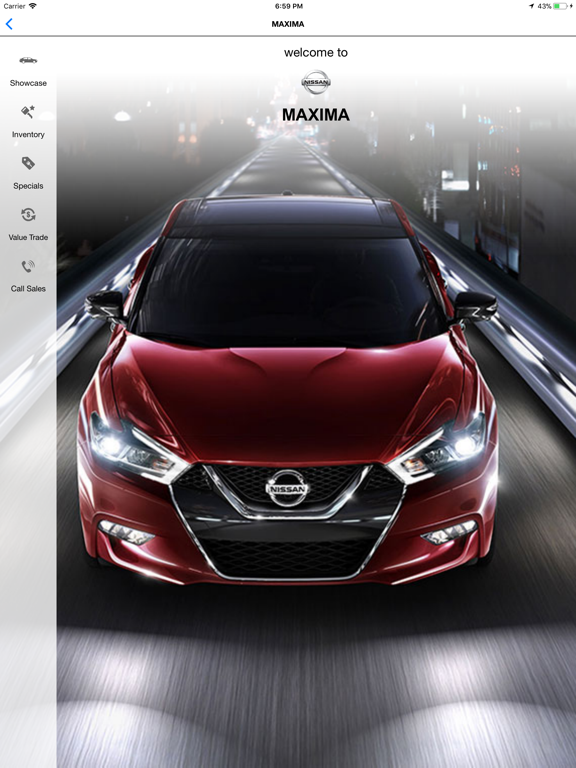 Banister Nissan of Norfolk iPad screenshot 2 - Shopping app