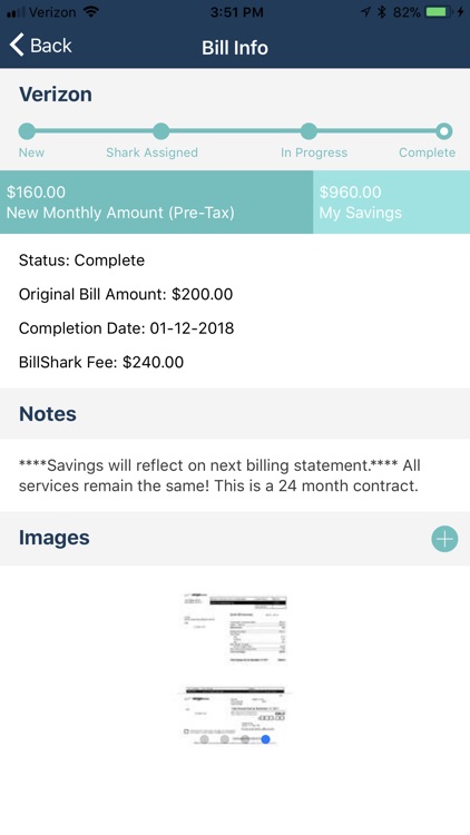 BILLSHARK screenshot-4