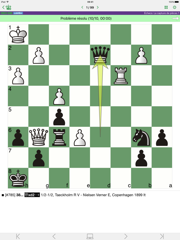 Screenshot #4 pour Échecs: La capture de pièces 1