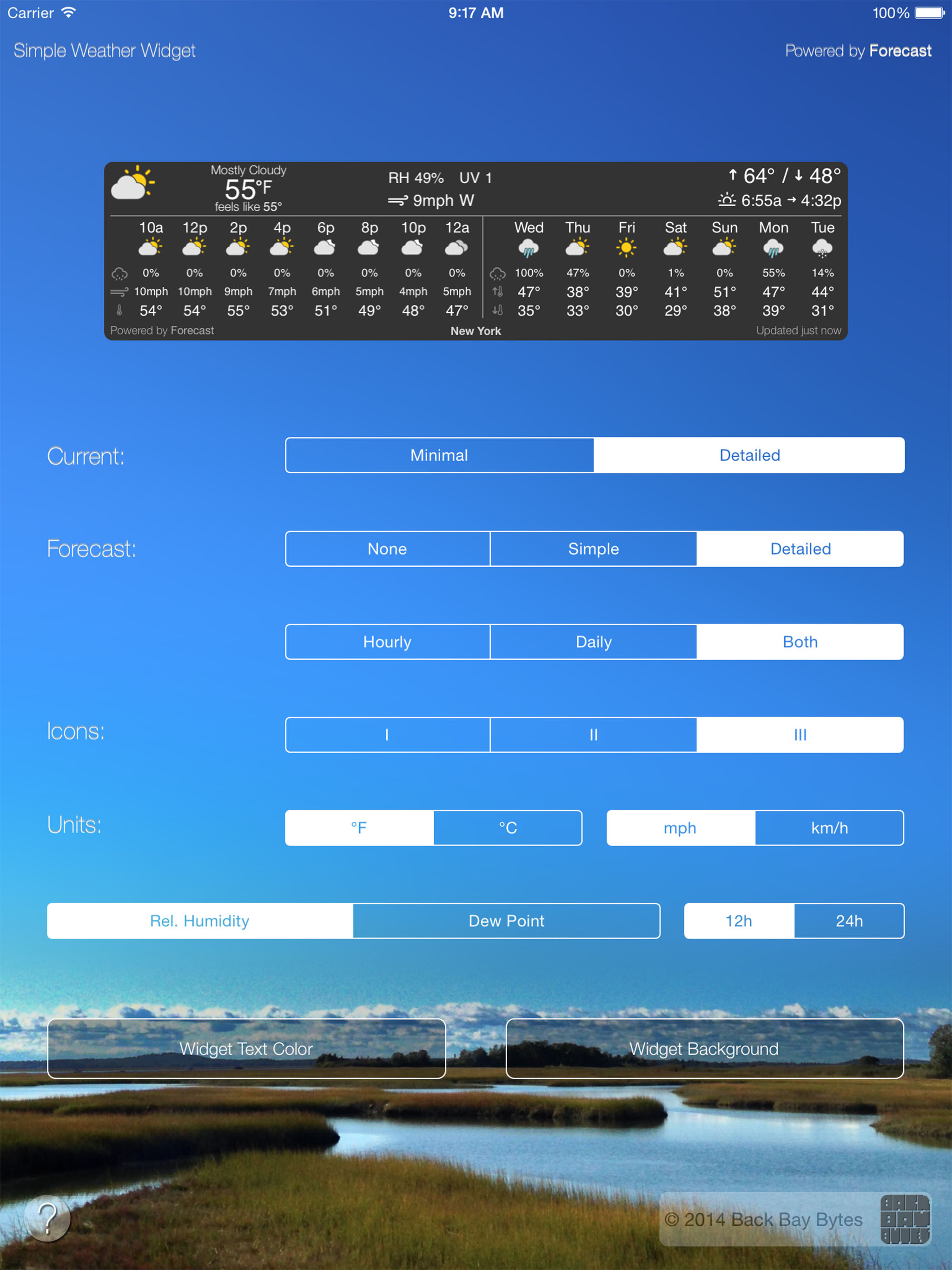 Simple Weather Widget