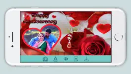 Game screenshot Anniversary Photo Frame - Love Photo Effect hack