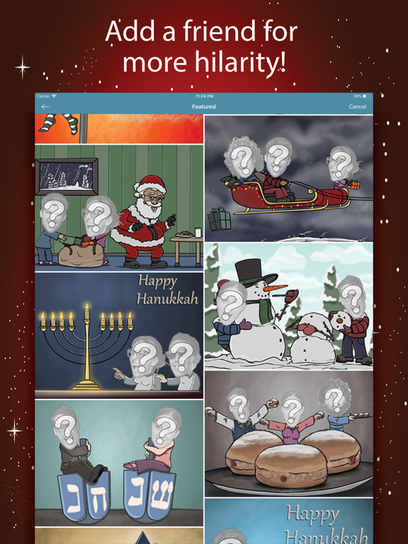 Screenshot #5 pour Christmas eCards Maker