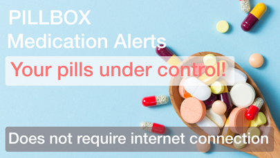 Pillbox: pill and med reminder Screenshot