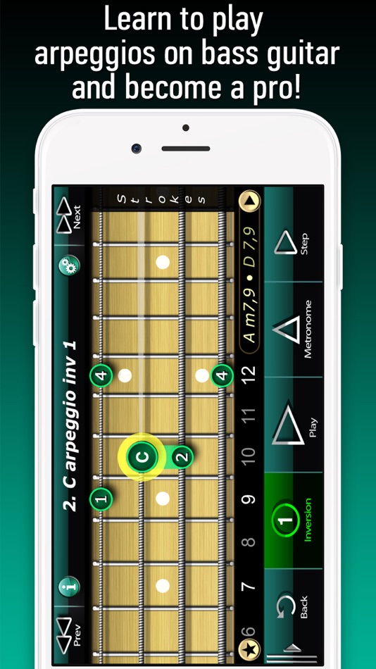 Arpeggios on Bass - 2.1 - (iOS)