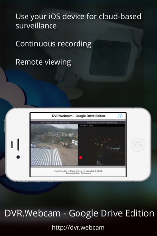 DVR.Webcam for Google Driveのおすすめ画像1