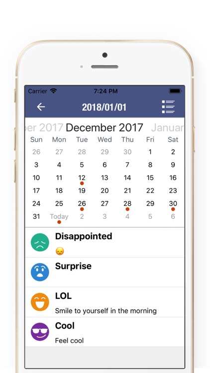 Mood Journal Tracker - Happy