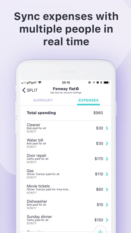 Split : group expenses manager screenshot-3