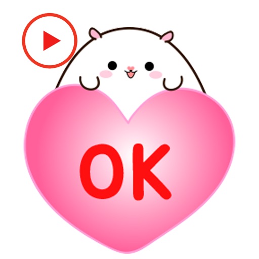 Hamster Couple Animated Stickers icon