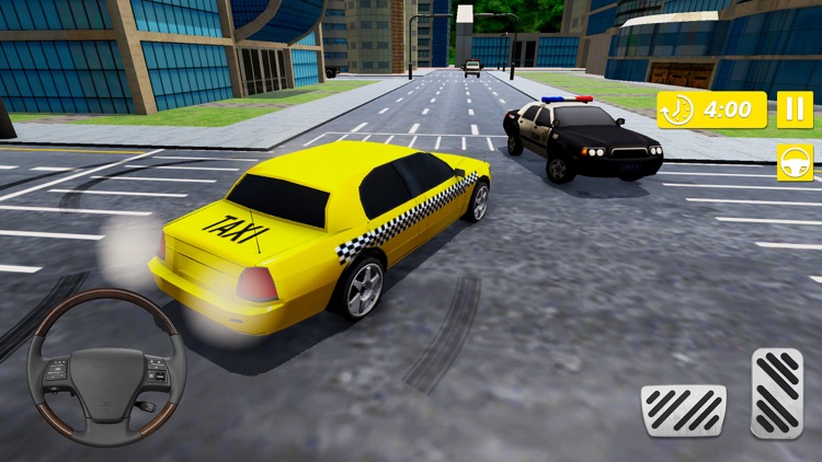 Real Taxi Cab Driver City
