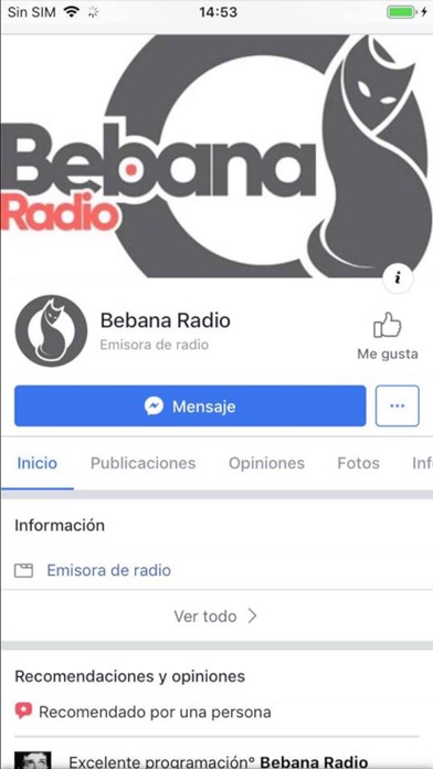 Bebana Radio screenshot 3