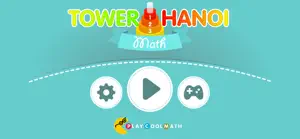 Math Tower of Hanoi screenshot #1 for iPhone