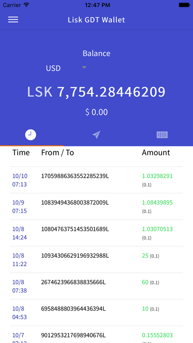 How to cancel & delete Lisk Wallet Sponsored by GDT from iphone & ipad 3