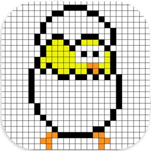 Pixel Coloring Cartoon Number