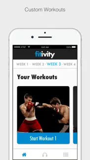 boxing training iphone screenshot 3