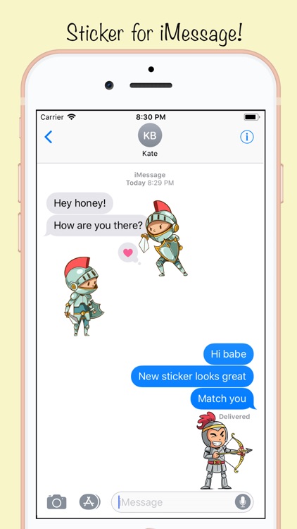 Royal Warrior Stickers