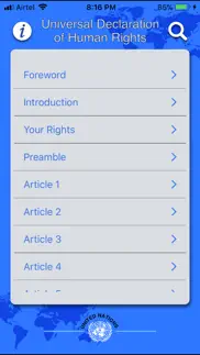 declaration of human rights iphone screenshot 2