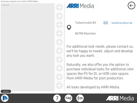 ARRI Look Library