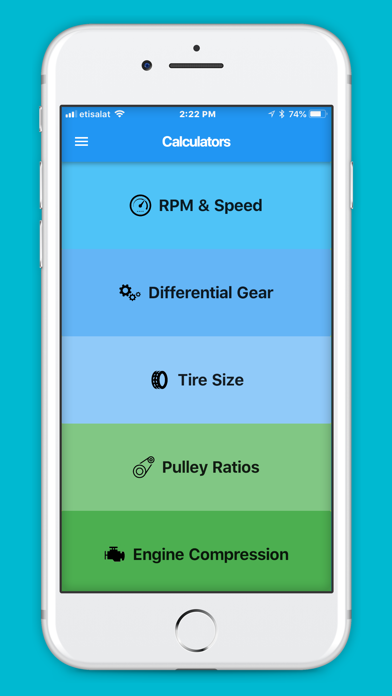 AutoCal: Automotive Calculator screenshot 1