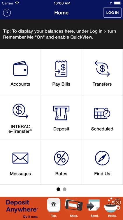 OMISTA Credit Union Mobile App