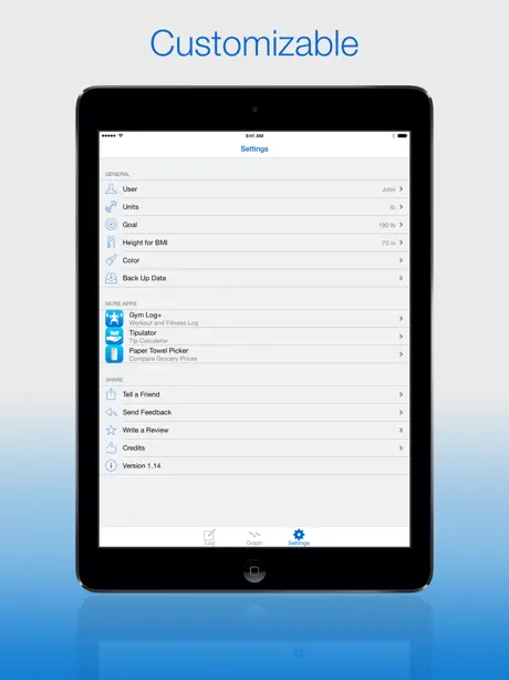 Weight Log Plus